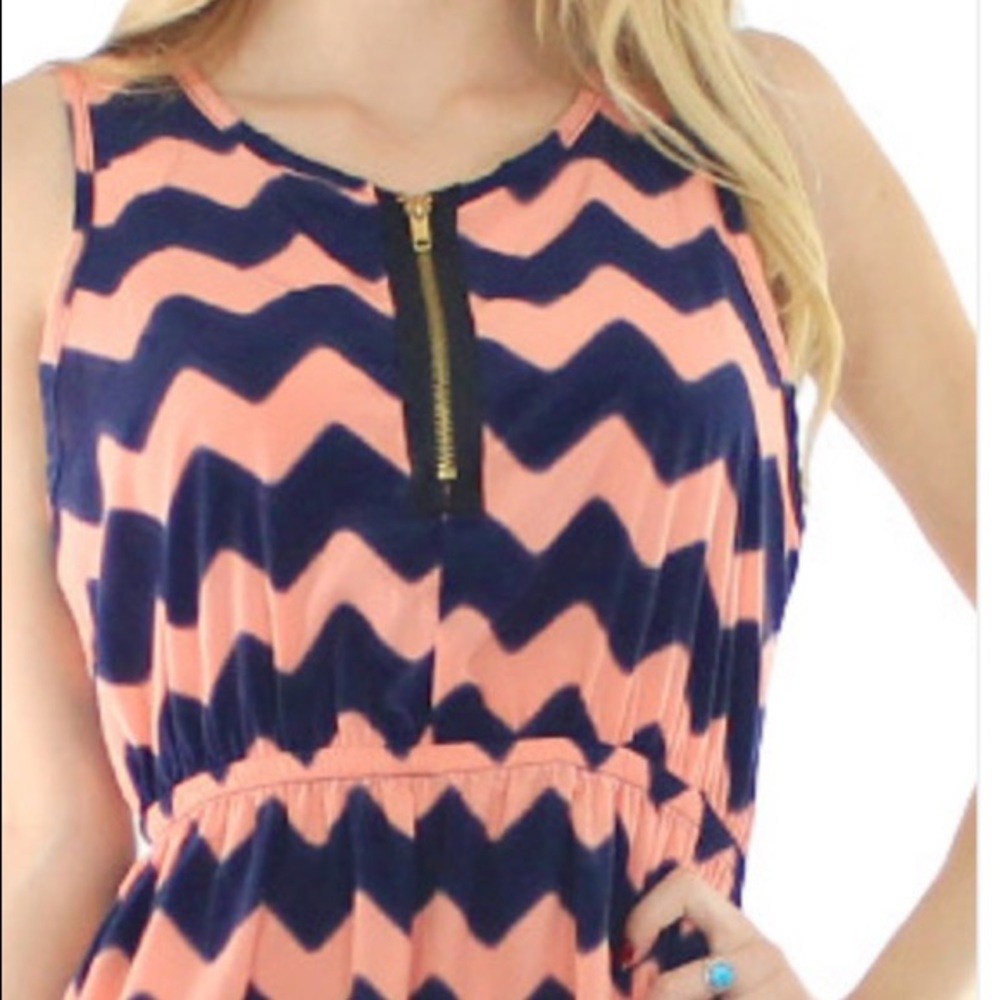 ⭐️5 STAR rated HP 01/04 🎉 ECHO LAKE chevron dress - Picture 2 of 5
